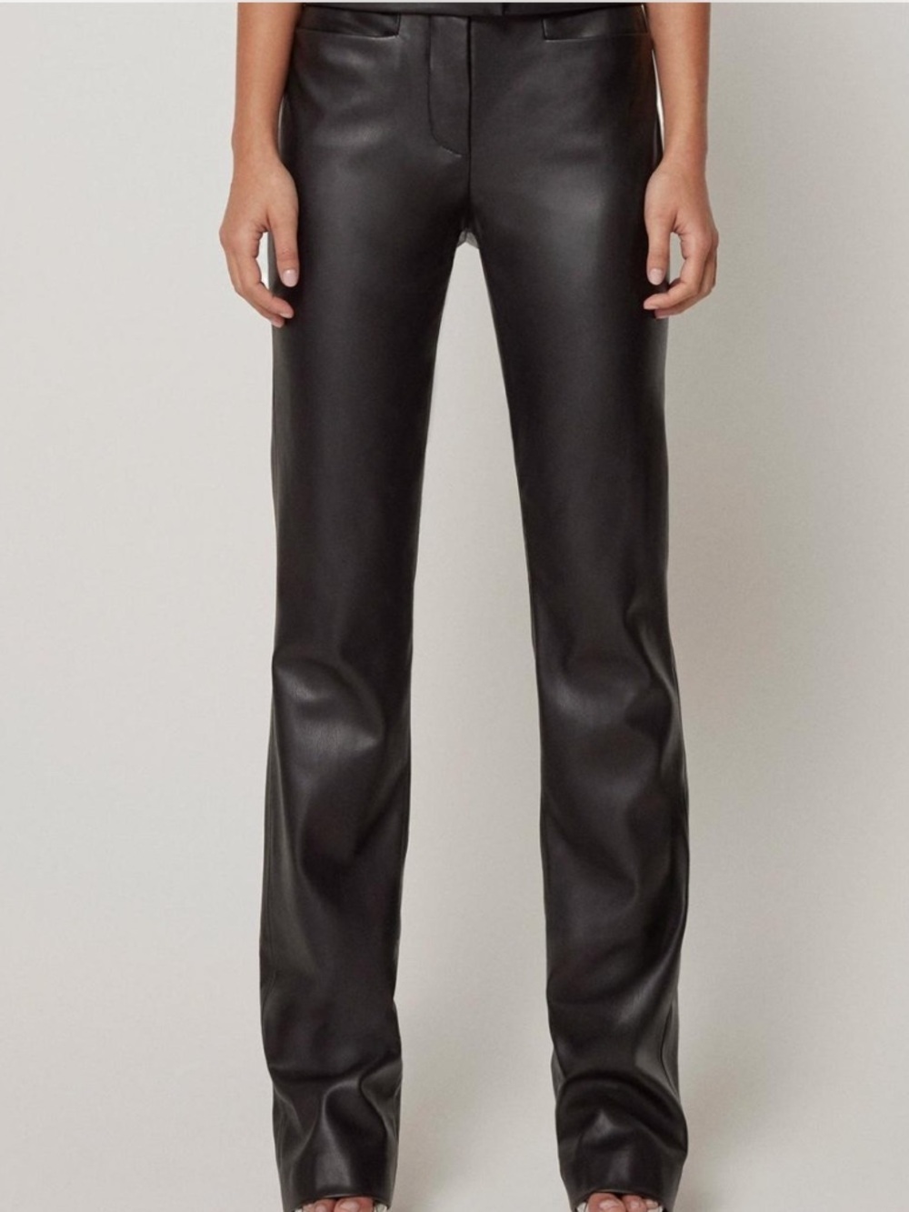 Khy faux leather trousers